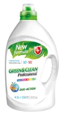 Green&Clean Professional, washing gel for colored end white clothes, 4,5 L