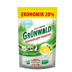 GRÜNWALD, cleaning powder lemon 500 g, doypack