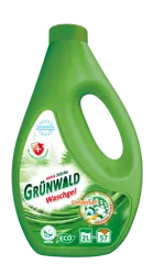 GRÜNWALD, washing gel for colored and white clothes, 2 L