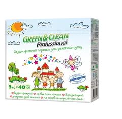 Green&Clean Professional, washing powder for baby's clothes, 3 kg