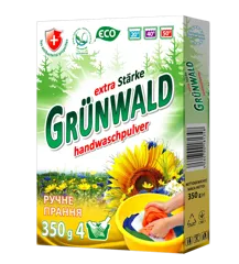 GRÜNWALD, hand washing powder for colored & white clothes Wildflowers, 350 g