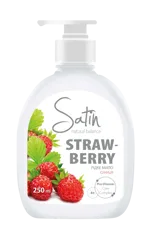 Satin Natural Balance Cream-soap "Strawberry" 250 ml