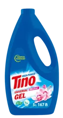 Tino High-Power, gel for washing colored and white clothes with ORCHID scent, 5L