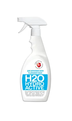 H2O Hydro Active, засіб для чищення акрилових ванн та душових кабін, 500 мл