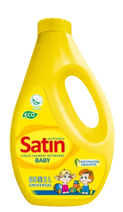 Satin Natural Balance, дитячий гель для прання, 2 л