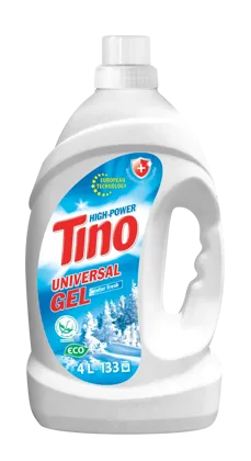 Tino High-Power, гель для прання кольорових та білих речей Winter fresh, 4 л/80 прань