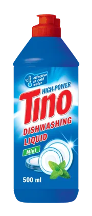 Tino High-Power засіб для миття посуду рідкий  з ароматом "М'ята" 500 мл