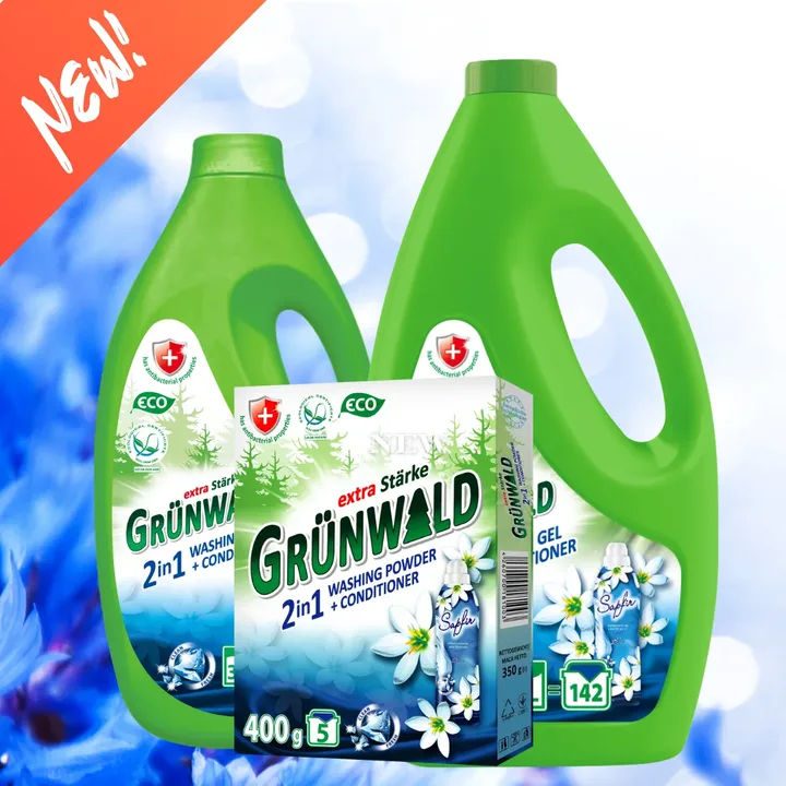 Meet the new Grunwald 2 in1 with our Sapfir softener.